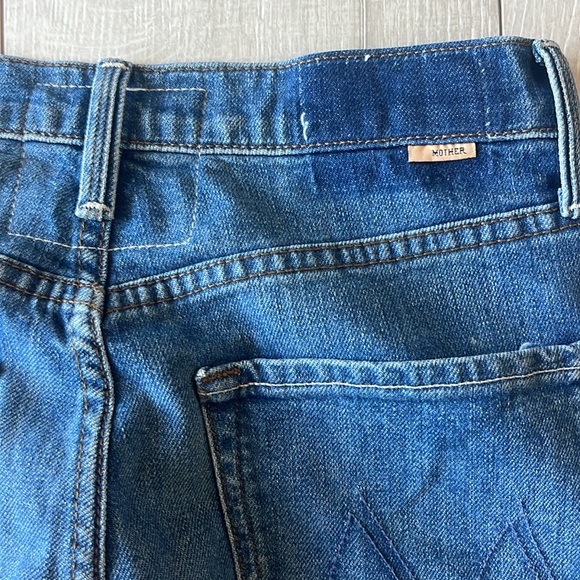 MOTHER SUPERIOR DENIM SZ 26 PERFECT CONDITION HIGH WAIST ZIPPER FLY - Picture 3 of 10